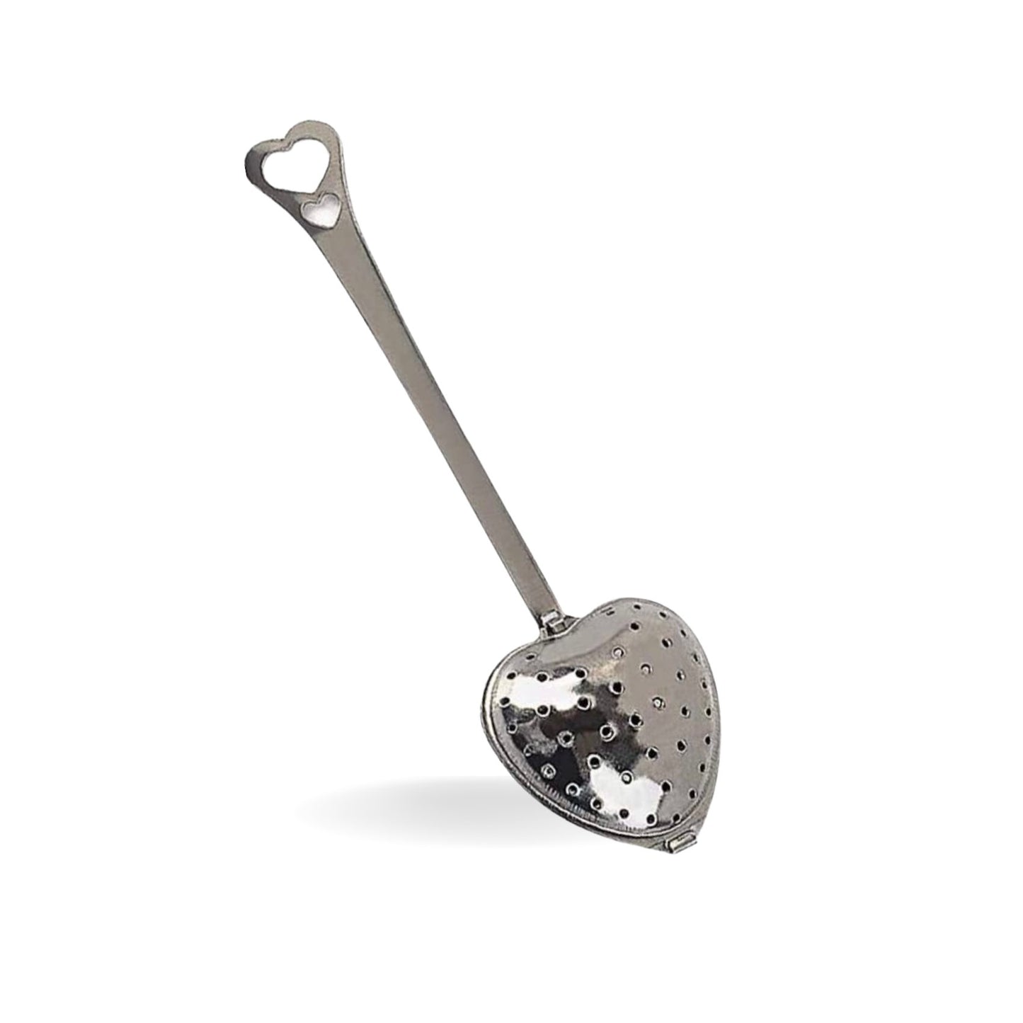 Stainless Steel Heart Shaper Steeper - Holistic Herb Bae