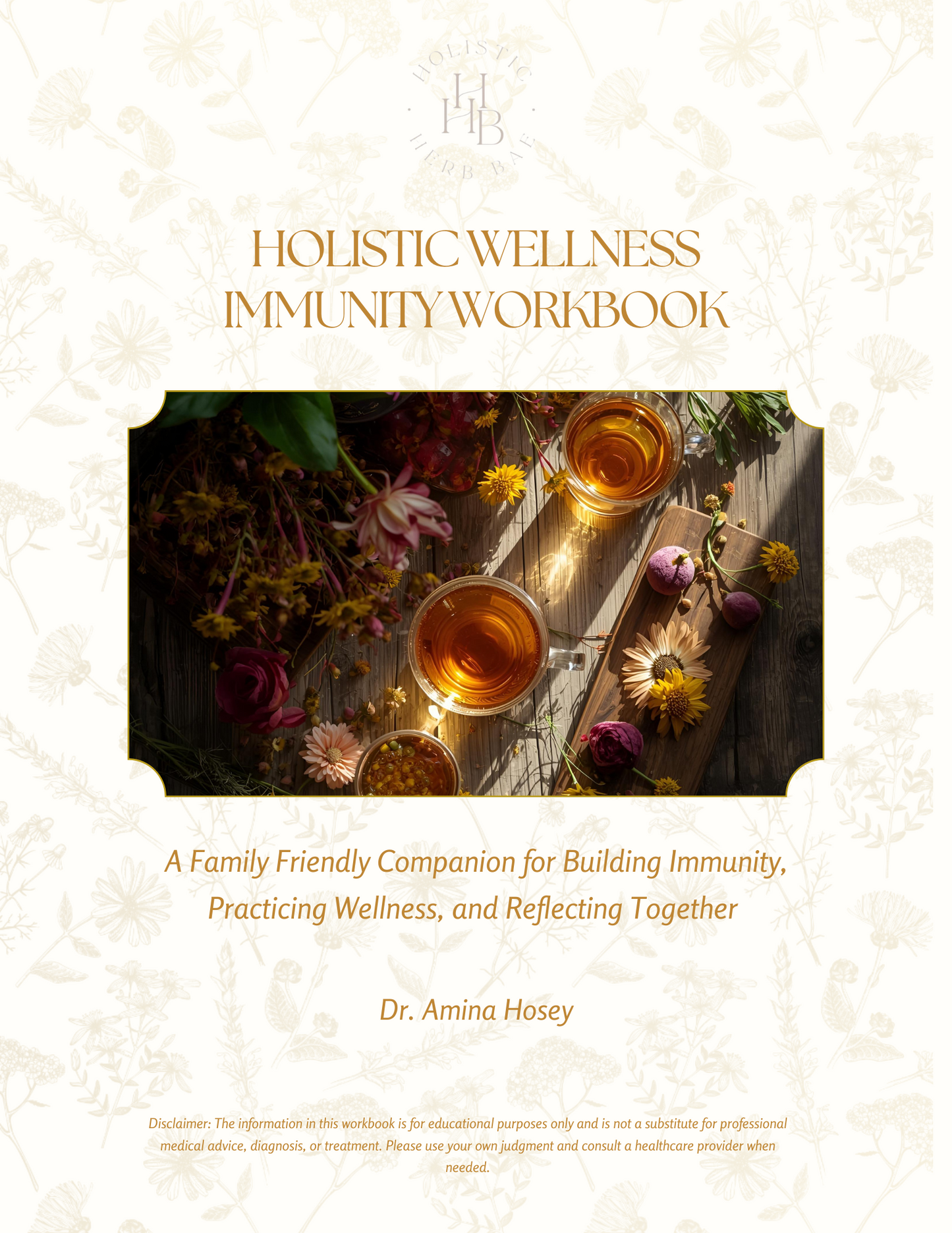 The Holistic Wellness Empowerment Workbook + Affirmation Card Bundle