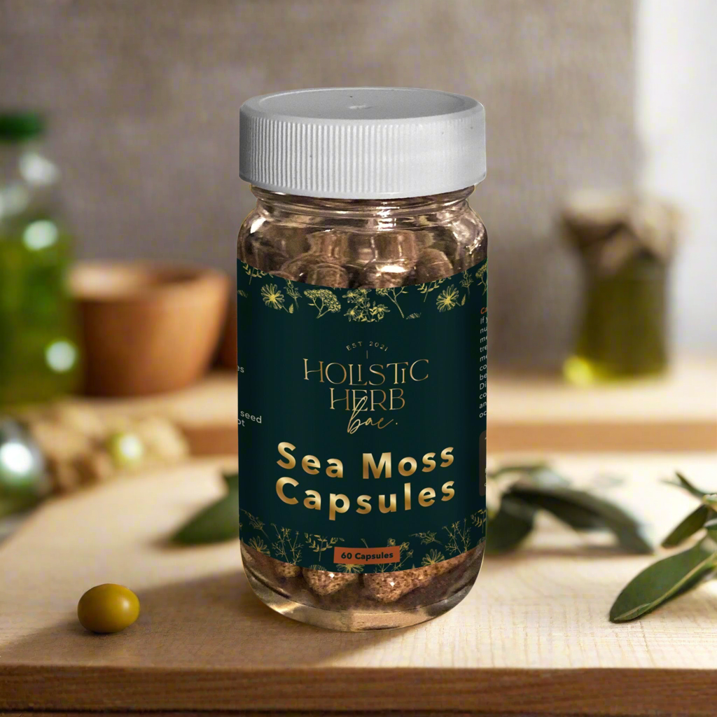 Sea Moss Black Seed and Burdock Root Capsules/Pill