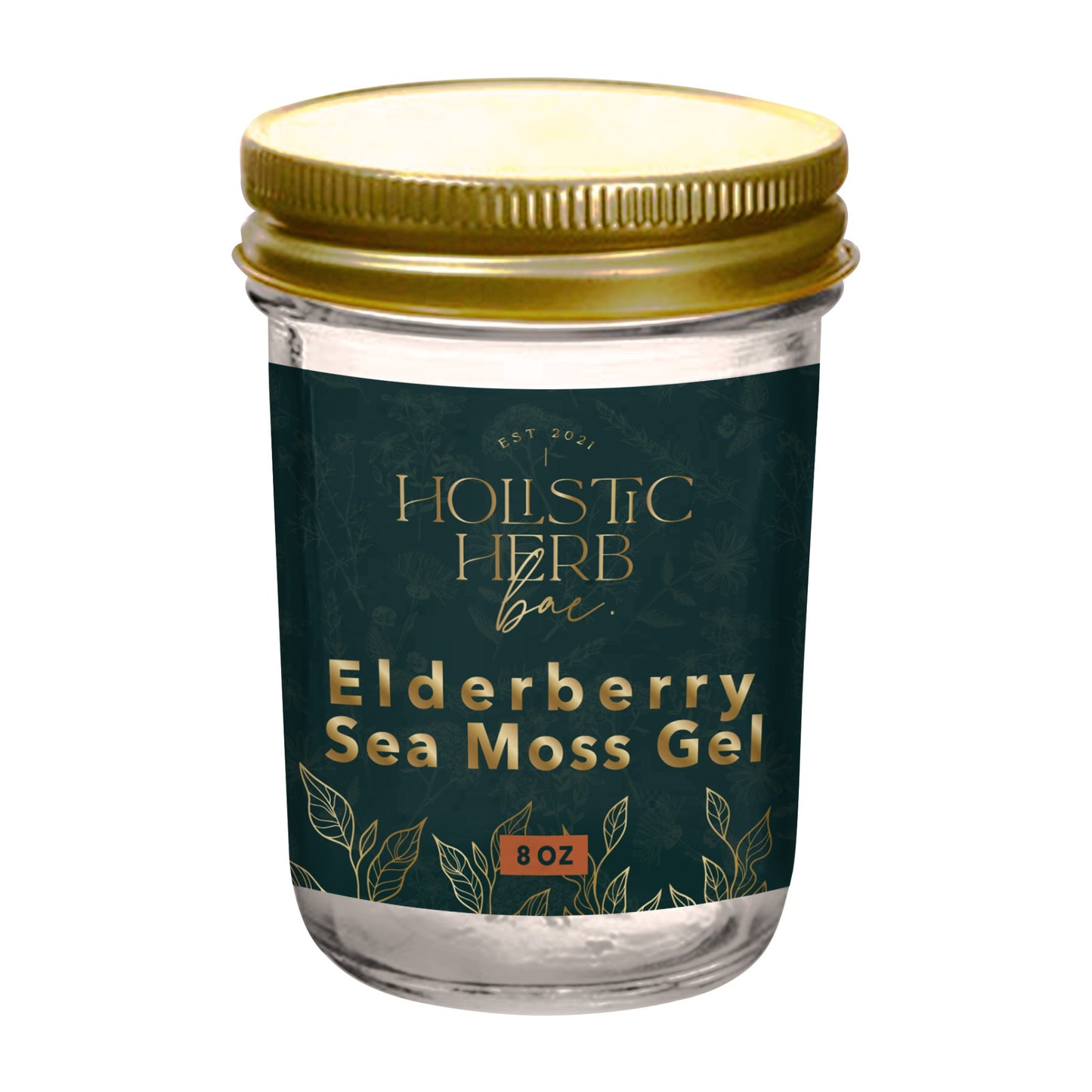 Elderberry Sea Moss Gel - Holistic Herb Bae