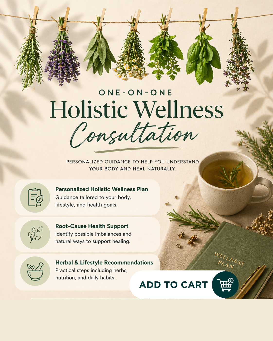 1:1 Holistic Wellness Consultation