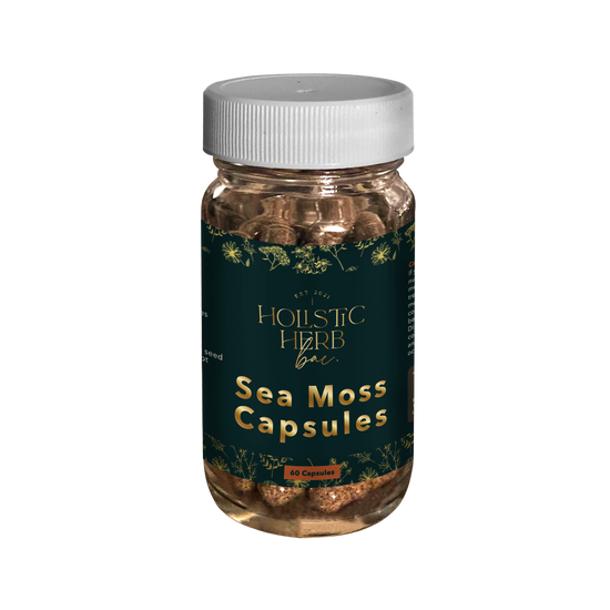 Sea Moss Black Seed and Burdock Root Capsules/Pill